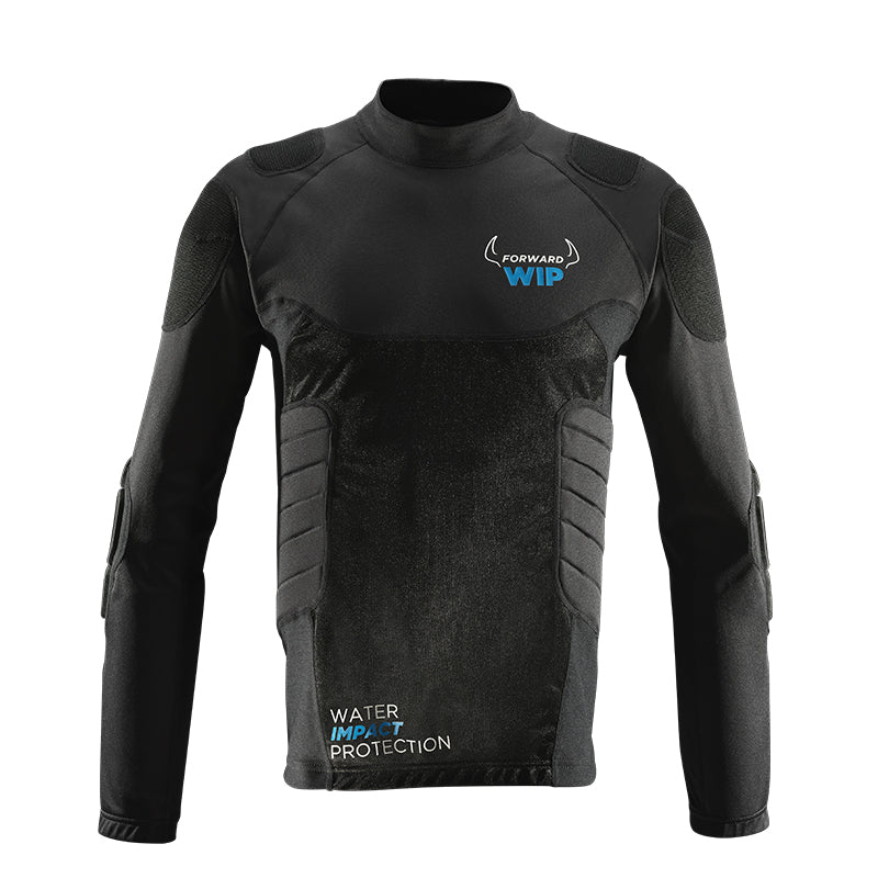 Impact Long Sleeve Rash Guard - Black