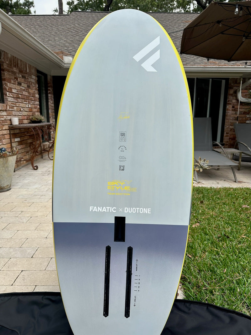 Used Fanatic Sky Style SLS 85L Wing Foil Board w/ Bag