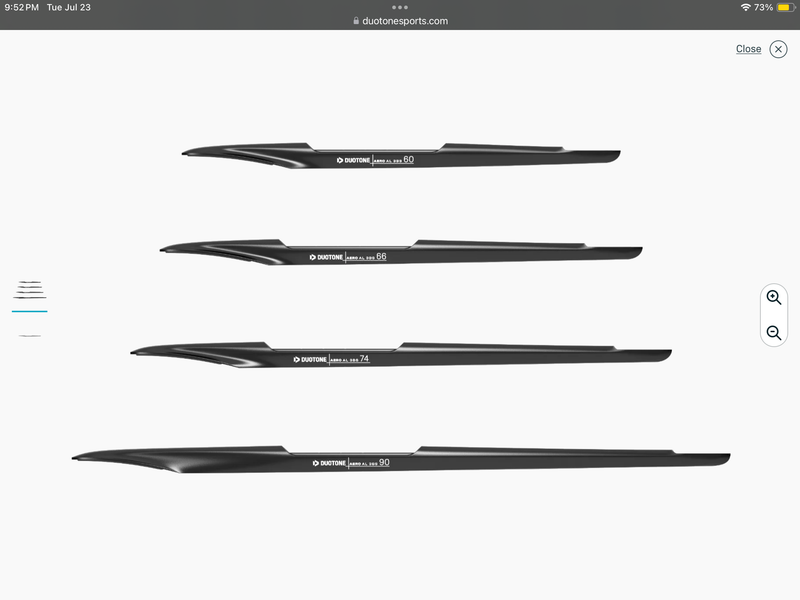 Duotone Fuselage Aero Al 3BS for SLS & D/LAB Masts and all SLS Foils