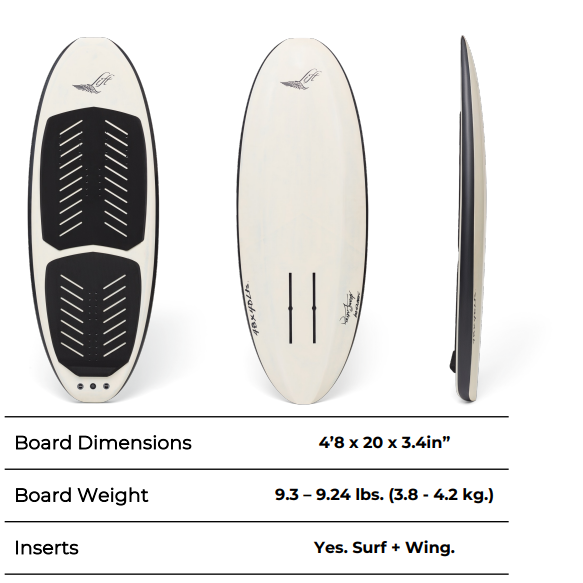 2024 Lift 4'8" 40L Surf Foil Board