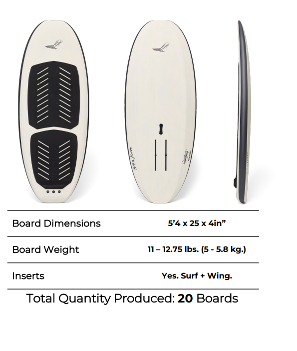 2024 Lift 5'4" 70L Wing Foil Board