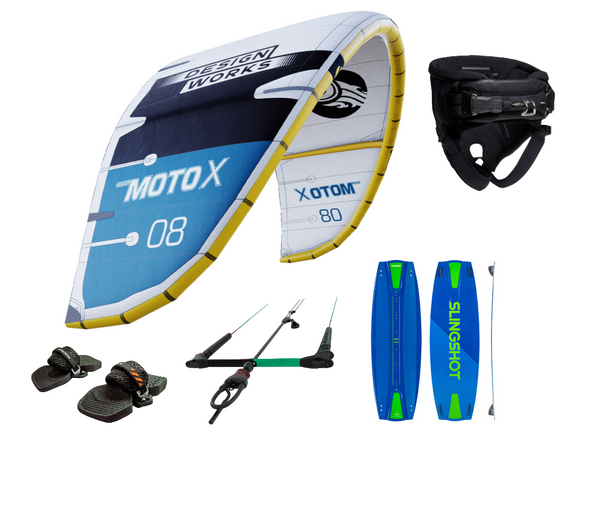 Cabrinha MOTO X Design Works Kiteboard Package