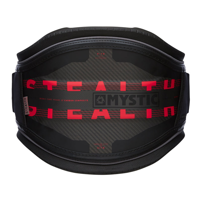 Mystic Stealth Waist Harness - Black / Red