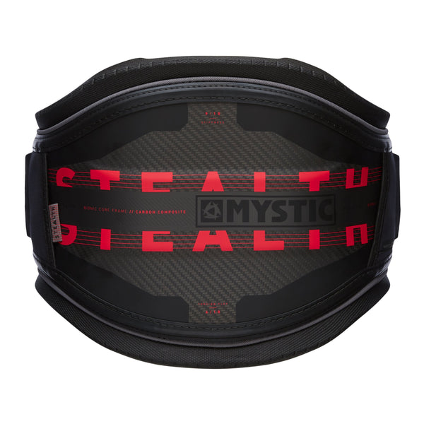 Mystic Stealth Waist Harness - Black / Red