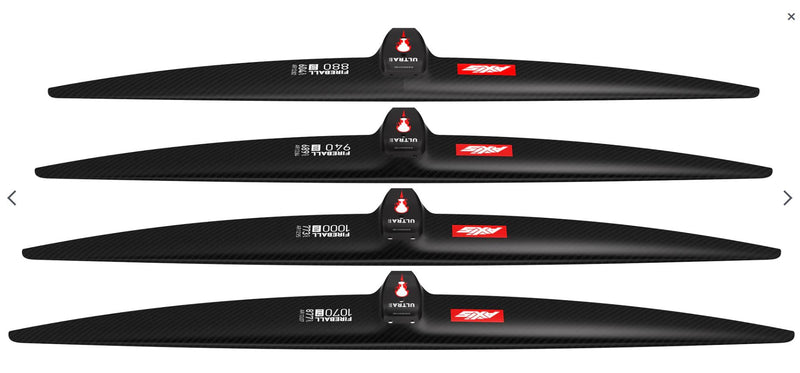 AXIS FIREBALL 1000 ULTRA High Mod Carbon Hydrofoil wing