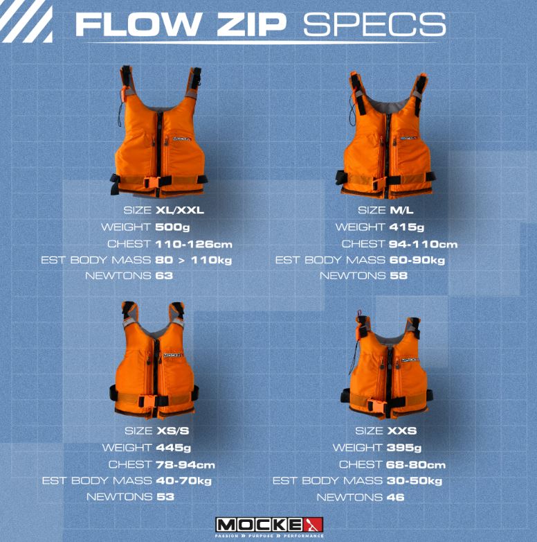 Mocke Flow Zip PFD Life Jacket