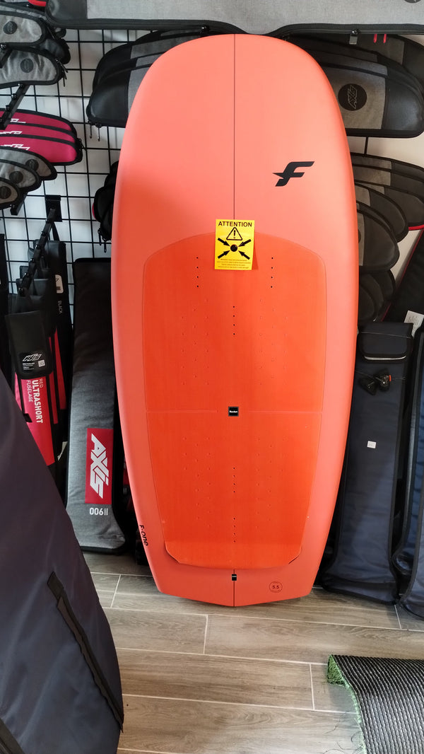 Used F-One foil board 5.5 81 L